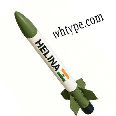 Helina / Dhruvastra – Helicopter-launched anti-tank&nbsp;missile