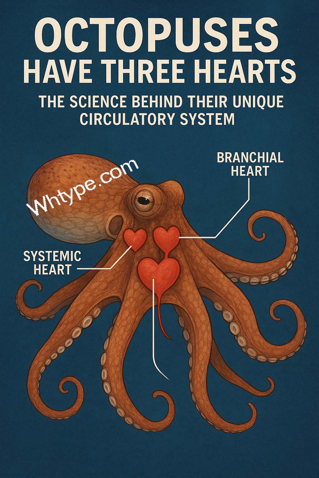 ऑक्टोपस के होते हैं तीन दिल: समुद्री जीवन की एक अनोखी&nbsp;खोज