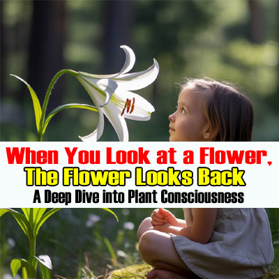 Flowers Can See You || फूल आपको देख सकते हैं