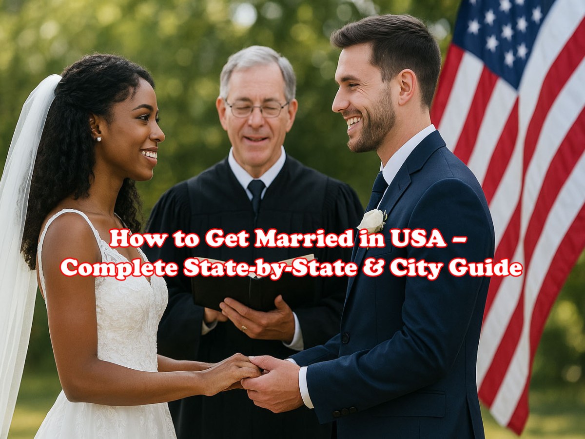 How to Get Married in USA – Complete State-by-State & City&nbsp;Guide