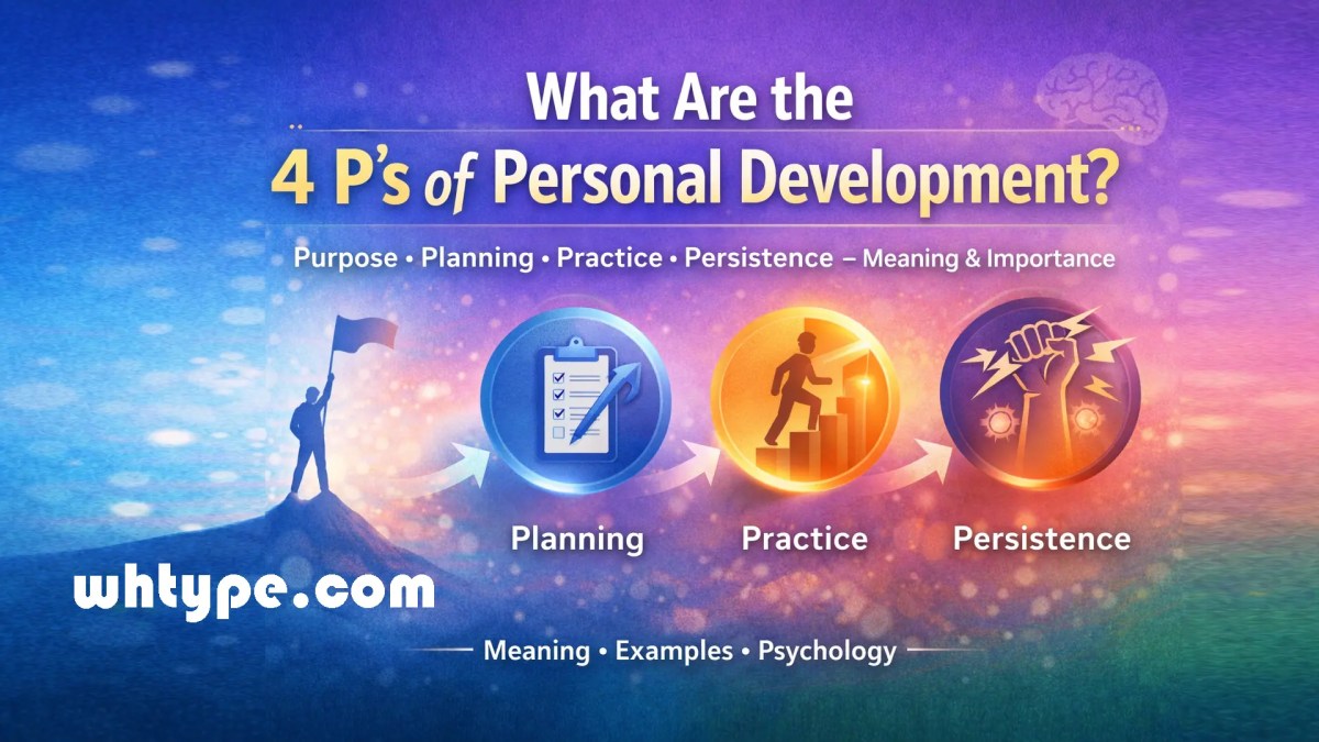 What Are the 4 P’s of Personal&nbsp;Development?